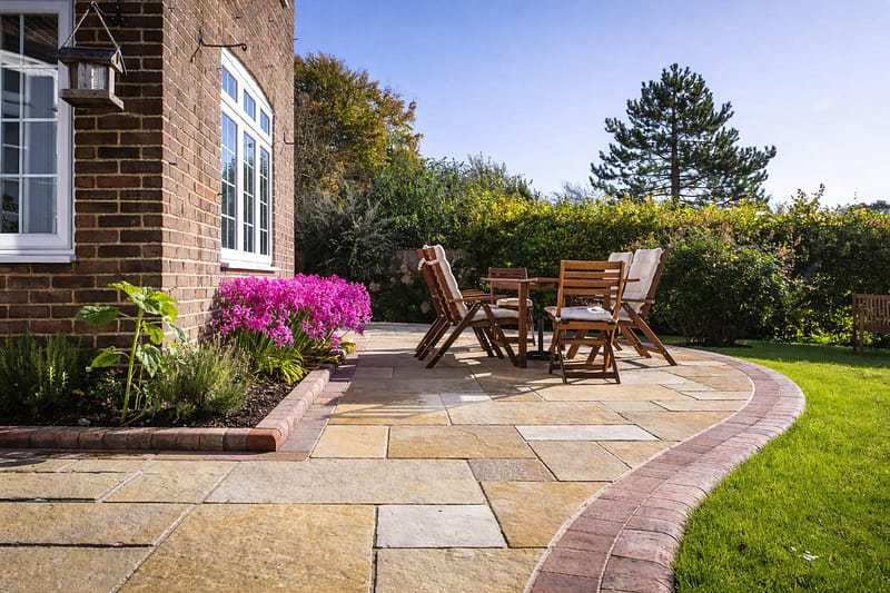 Outdoor paving stones
