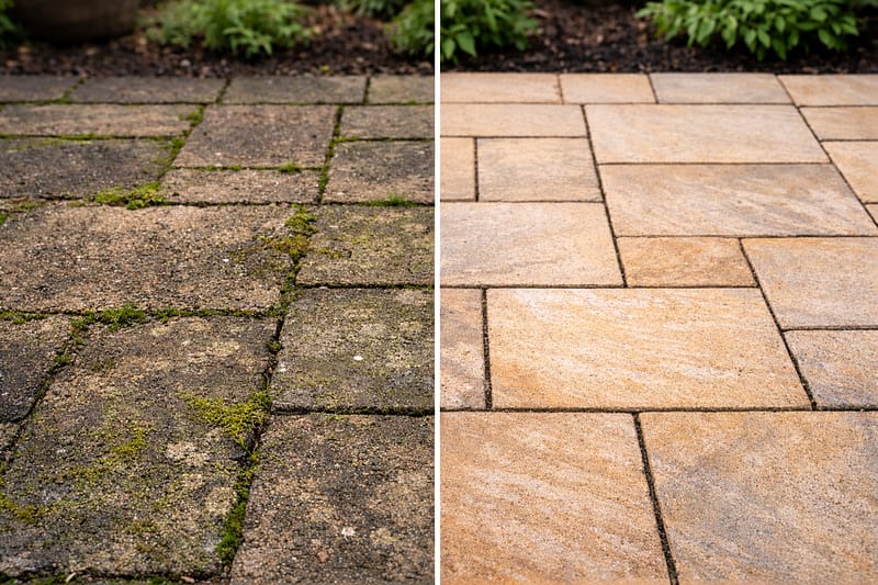 outdoor paving stones