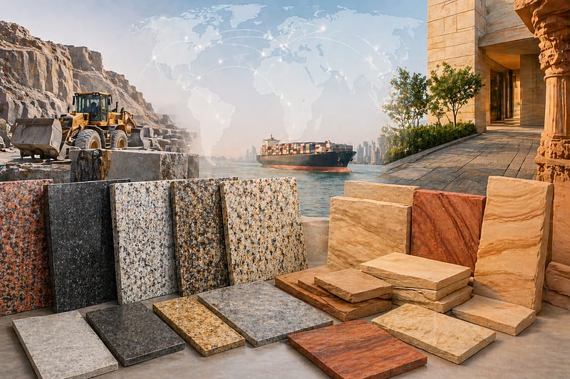 Indian Granite and Sandstone